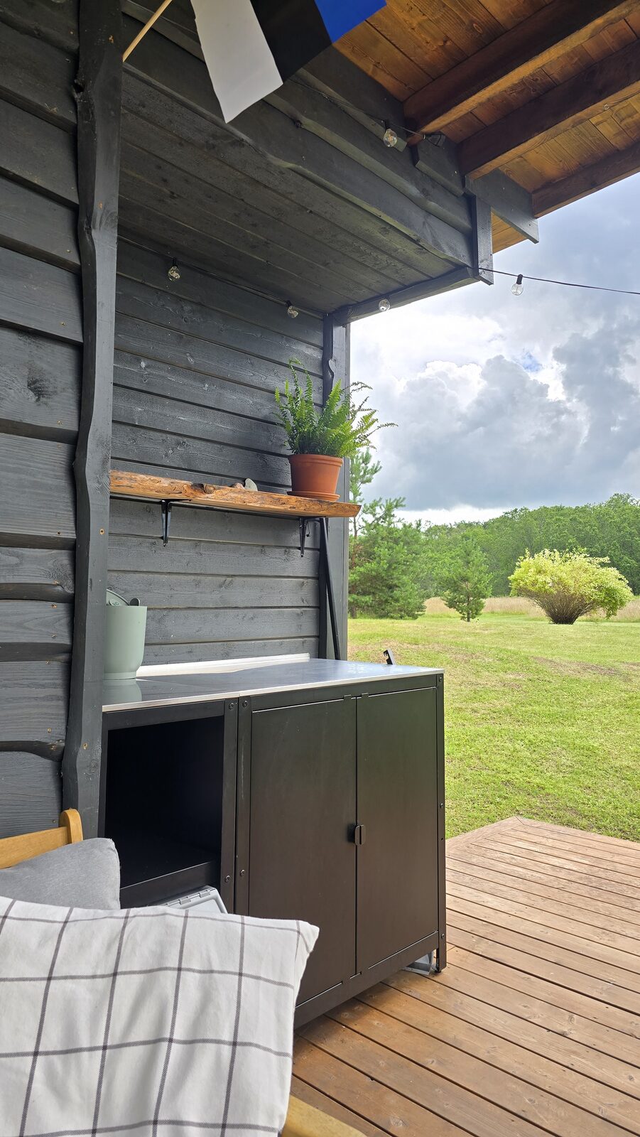 Merekalda Glämpi õueköögi detail